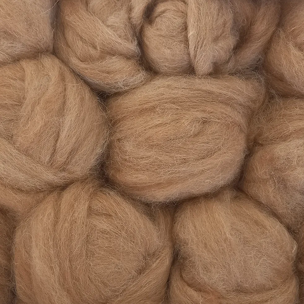 Alpaca Lontwol W02-Medium-Fawn