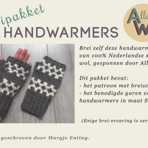 Breipakket handwarmers breipatroon