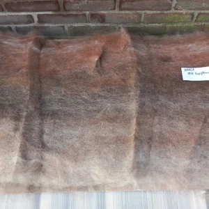 Kaardvlies Alpaca Mix Grijs Bruin