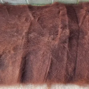 Alpaca Kaardvlies Dark Brown