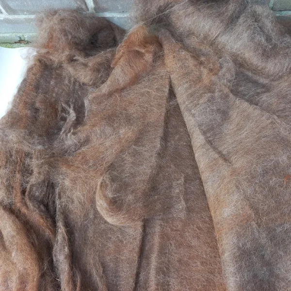 Alpaca Kaardvlies Rose Grey