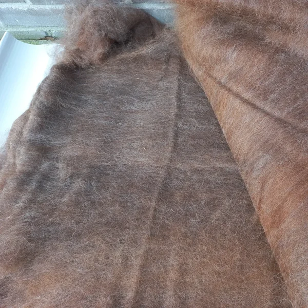 Alpaca Kaardvlies Rose Grey