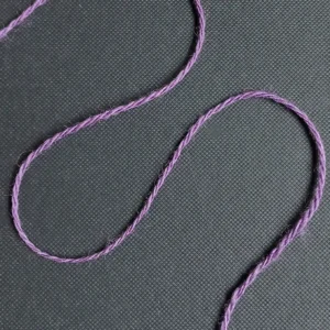 Charollais Wol Handgeverfd Breigaren Druif