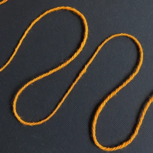 Charollais Wol Handgeverfd Breigaren Goudsbloem