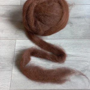 Alpaca Lont donkerbruin AL02