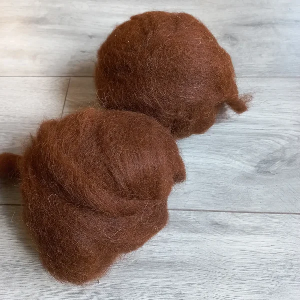 Alpaca Lont Medium bruin AL04