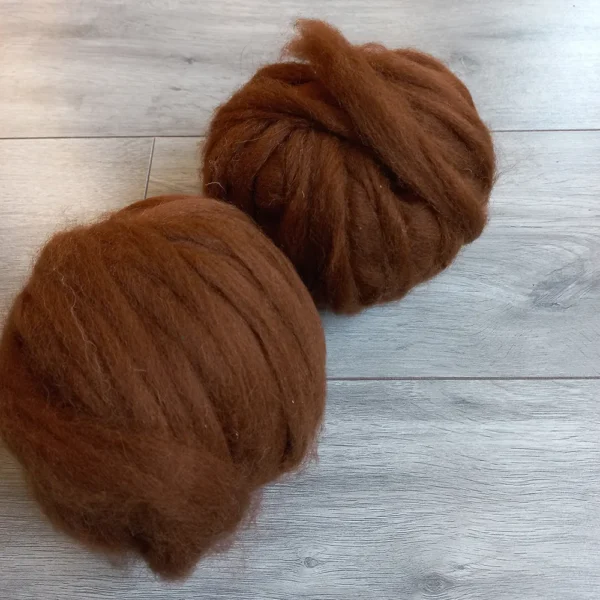 Alpaca Lontwol Medium Bruin AL07