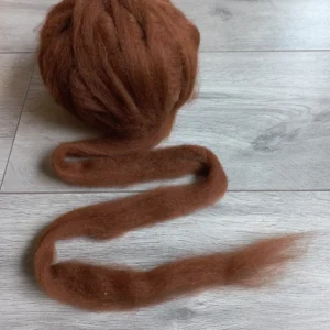 Alpaca Lontwol Medium Bruin AL07