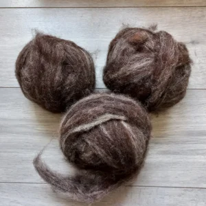 Schaap Alpaca Lontwol SAL02 Donkerbruin
