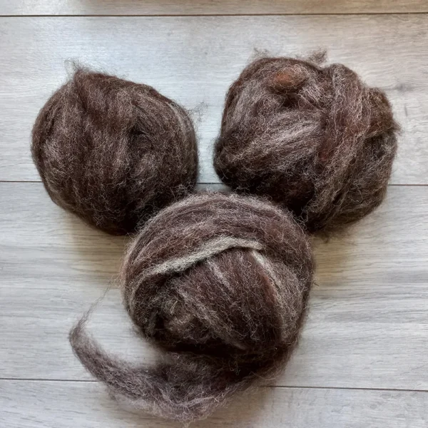 Schaap Alpaca Lontwol SAL02 Donkerbruin