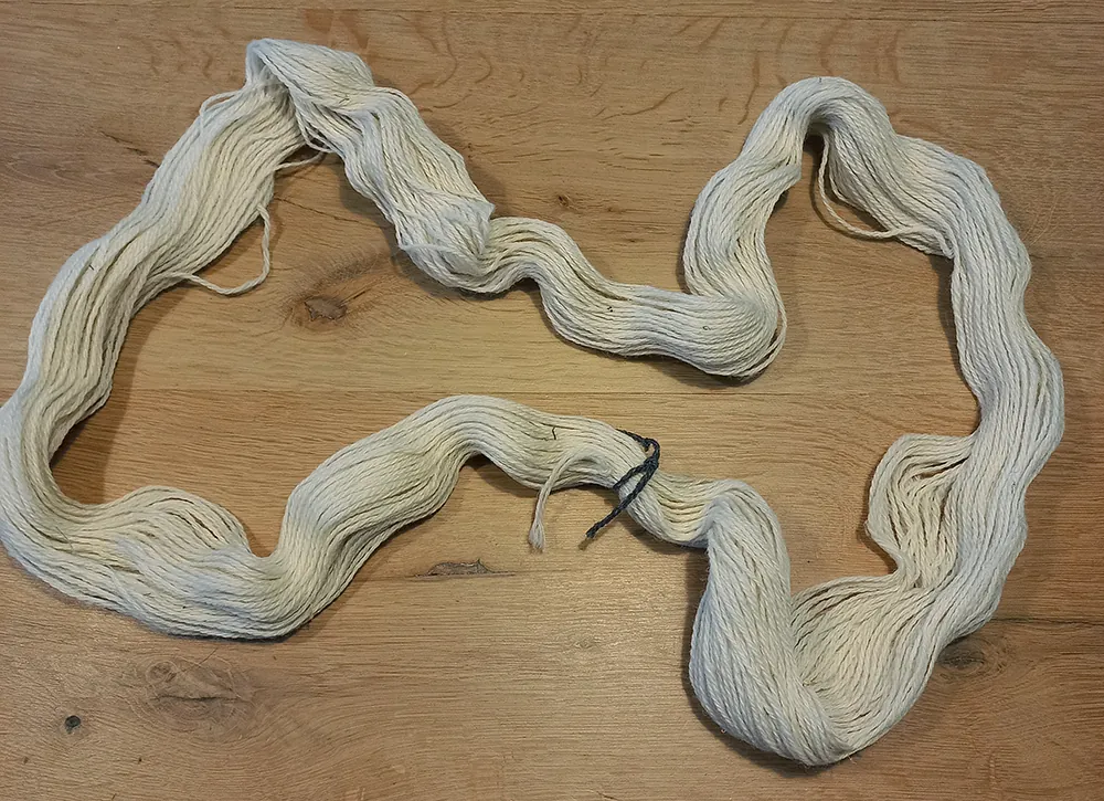 Streng bol winden garen stappenplan