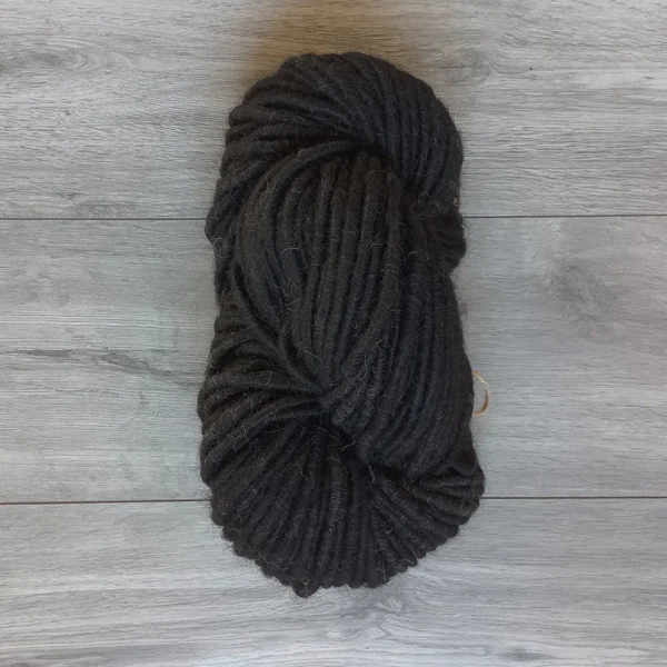 Alpaca garen Peg Loom weven Zwart