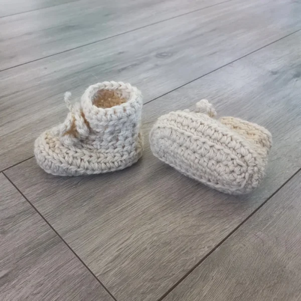 Babyslofjes schapenwol Nederlands