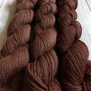 Alpaca Garen donkerbruin breigaren wol haken