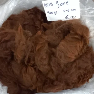 AV19 bruin ruwe alpaca vacht spinnen vilten